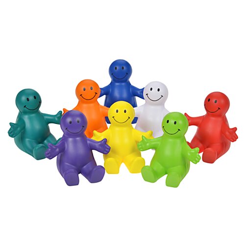Additional Image 1 - a group of colorful plastic people