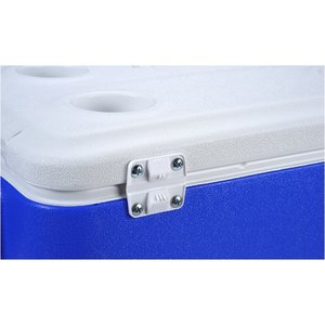 Additional Image 1 - a white plastic seat with a blue background