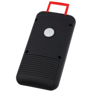 Additional Image 1 - a black rectangular object with a red handle