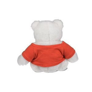 Additional Image 1 - a white and red teddy bear