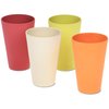 View Image 3 of 3 of Bamboo Fibre Cups - Set of 4