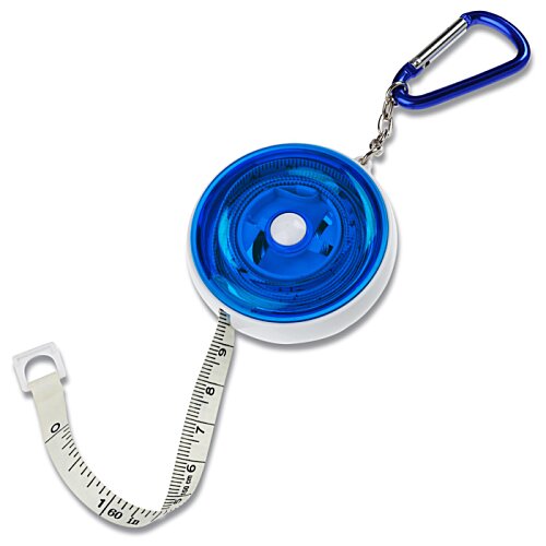 Additional Image 1 - a blue and white tape measure