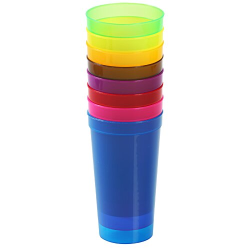 Additional Image 2 - a stack of colorful cups