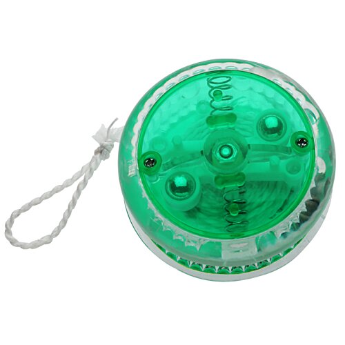 Additional Image 3 - a green yo-yo with a string