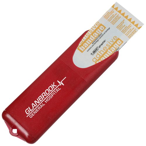 Additional Image 1 - a red and white flash drive