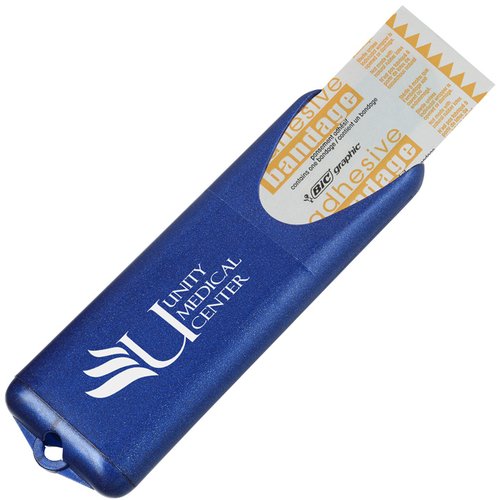Additional Image 1 - a blue usb flash drive