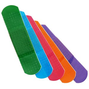 Additional Image 3 - a group of colorful band aid