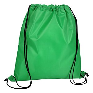 Additional Image 1 - a green backpack with black straps