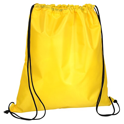 Additional Image 1 - a yellow backpack with black straps