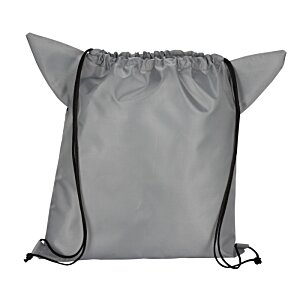 Additional Image 1 - a grey backpack with a black strap