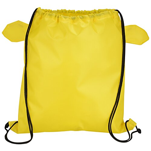 Additional Image 1 - a yellow bag with a black string
