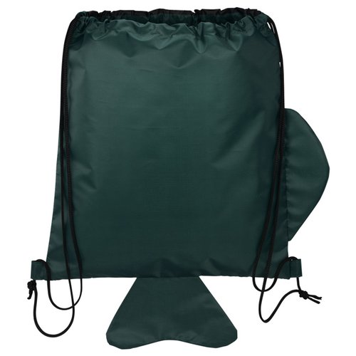Additional Image 1 - a green bag with a fish shaped tail