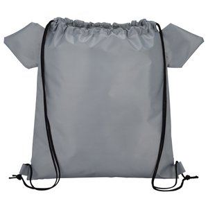 Additional Image 1 - a grey backpack with a black strap