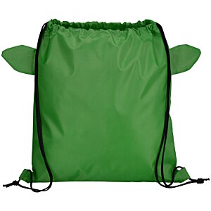 Additional Image 1 - a green backpack with straps
