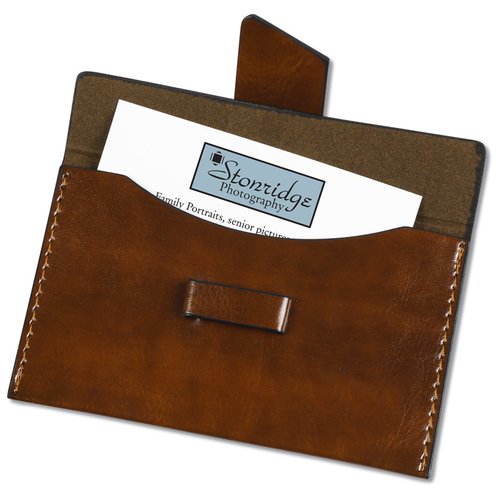 Additional Image 3 - a brown folder with a white label