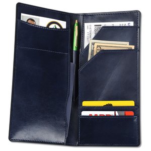 Additional Image 2 - a black wallet with a few cards inside