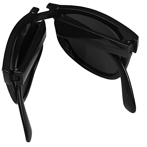 Additional Image 4 - a pair of black sunglasses