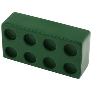 Additional Image 2 - a green brick with holes in it