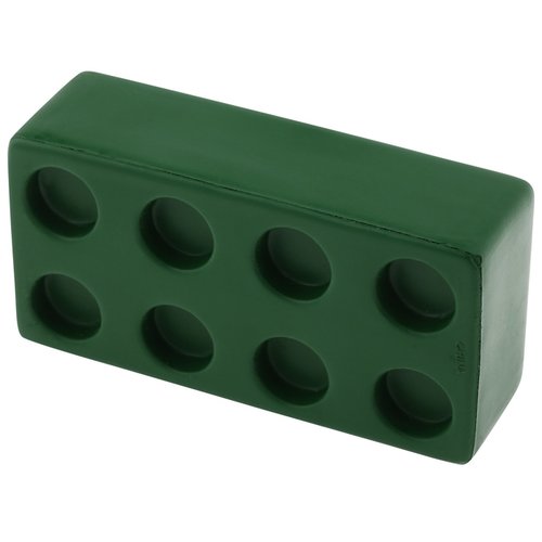 Additional Image 2 - a green brick with holes in it