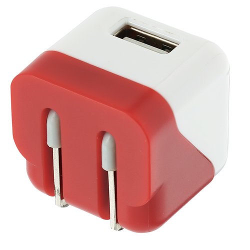 Additional Image 1 - a red and white adapter