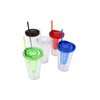 View Image 4 of 4 of Fruit Infuser Double Wall Tumbler with Straw - 16 oz - 24 hr