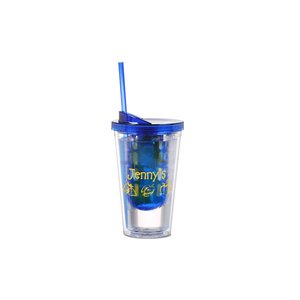 Additional Image 2 - a blue cup with a straw