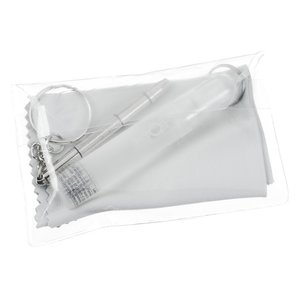 Additional Image 1 - a white plastic bag with a handle