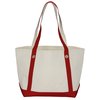 View Image 2 of 3 of Canvas 12 oz. Sailing Tote - 13" x 20-1/2"