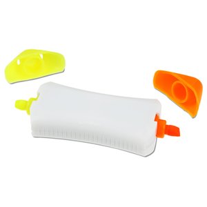 Additional Image 1 - a white tube with orange caps