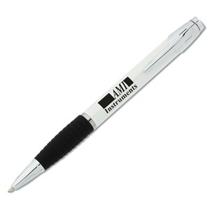Additional Image 1 - a white pen with black rubber cap