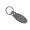 View Image 2 of 2 of Nail Friendly Econo Metal Keychain - Oval