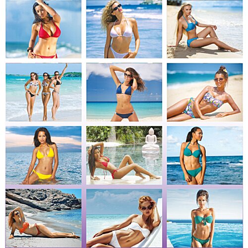Additional Image 1 - a collage of women in garments