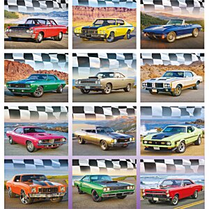 Additional Image 1 - a collage of different colored cars