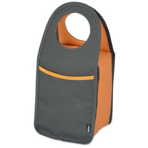 Additional Image 4 - a grey and orange bag