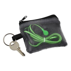 Additional Image 1 - a key chain and green headphones