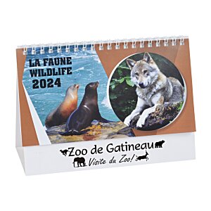 Additional Image 1 - a small calendar with pictures of animals