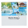 View Image 2 of 5 of Tropical Desk Calendar - French/English