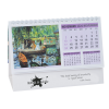 View Image 4 of 5 of Impressionists Desk Calendar  - French/English
