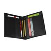 Additional Thumbnail Image 1 - a black wallet with several cards in it