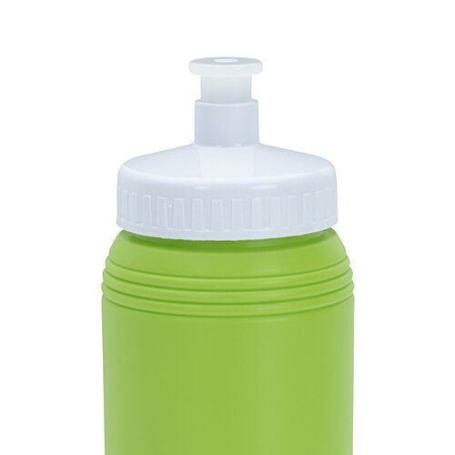 Additional Image 3 - a green plastic bottle with a white lid