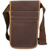 a brown bag with a strap