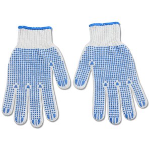 Additional Image 2 - a pair of blue gloves
