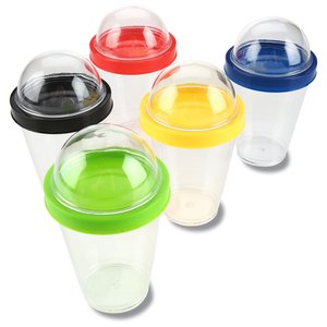 Additional Image 1 - a group of plastic cups with different colors