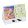 View Image 4 of 4 of Econo Scenic Desk Calendar - French