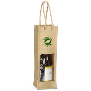 Additional Image 2 - a brown bag with a green circle in the middle