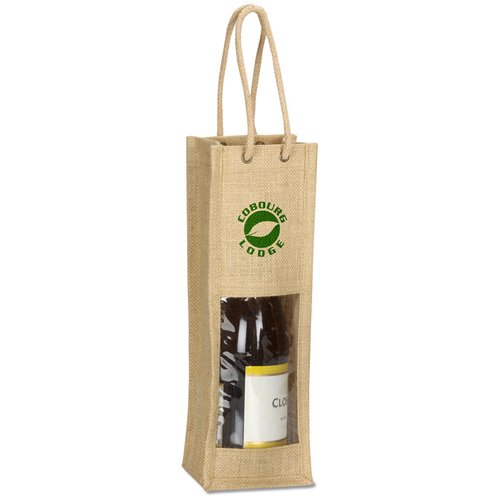 Additional Image 2 - a brown bag with a green circle in the middle