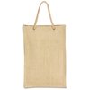 View Image 2 of 3 of Jute Wine Tote - Double