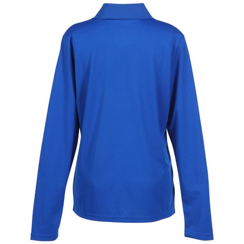 Additional Image 1 - a blue long sleeved shirt