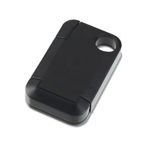 Additional Image 2 - a black rectangular object with a hole