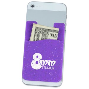 Additional Image 4 - a cell phone with a purple cover